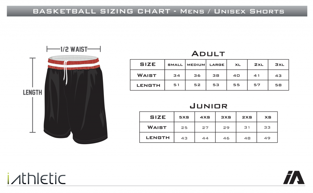 Sizing Information - Southern Peninsula Basketball Association