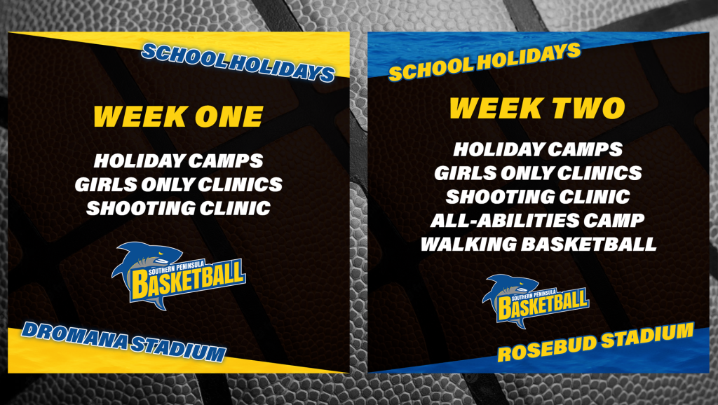 September School Holiday Programs! Southern Peninsula Basketball